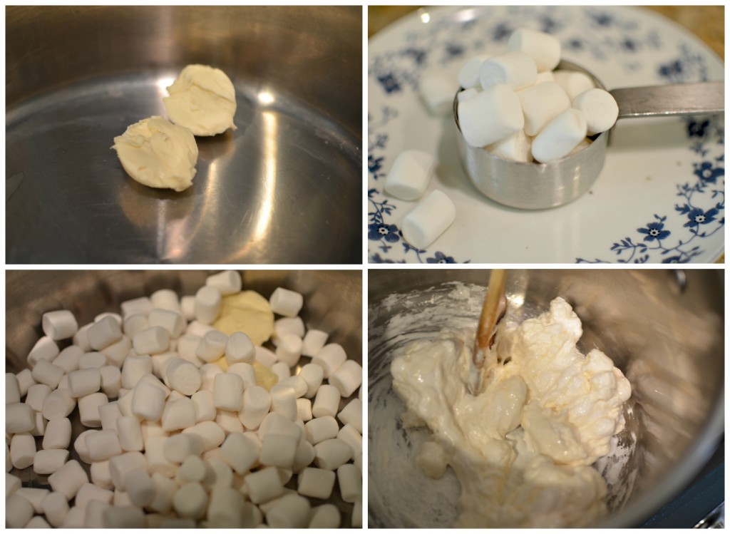 Marshmallow collage