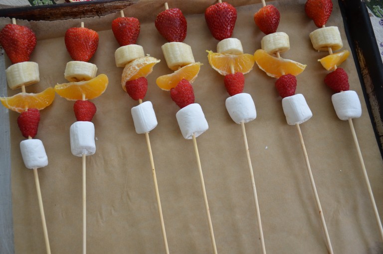 Fruit Kebabs