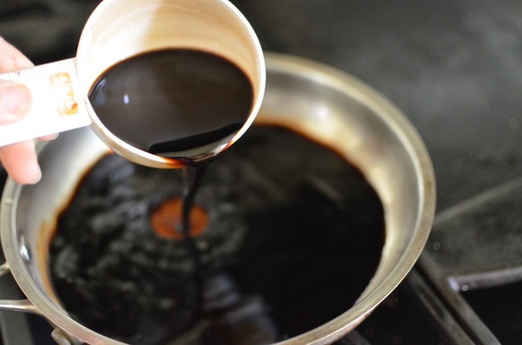 Pour Balsamic Vinegar