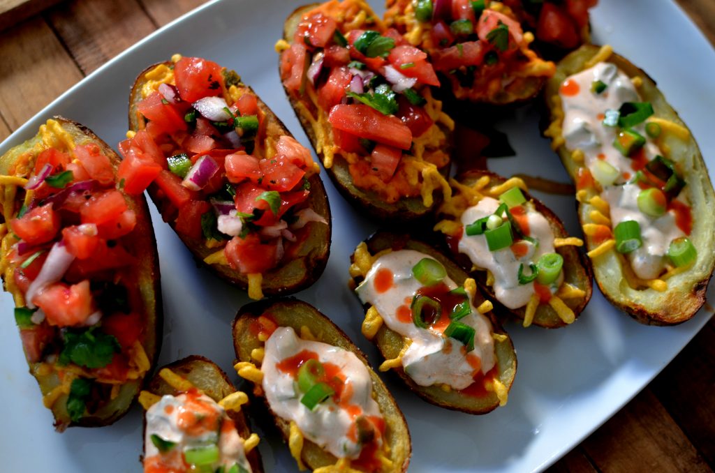 Platter of potatoes