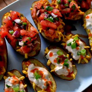 Platter of potatoes